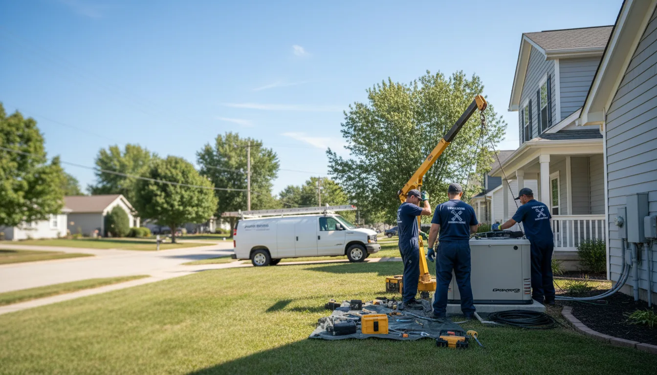 Generator Installation in Jeanerette, LA near me